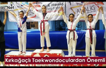 KIRKAĞAÇLI TAEKWONDOCULARDAN ÖNEMLİ BAŞARI