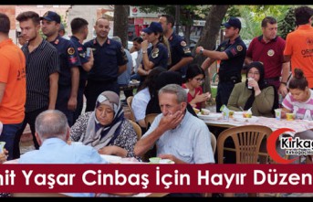 ŞEHİT YAŞAR CİNBAŞ İÇİN KIRKAĞAÇ’TA HAYIR...