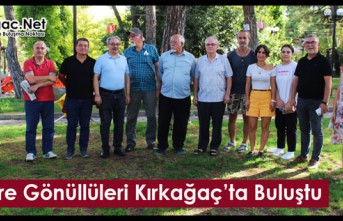 Çevre Gönüllüleri Kırkağaç’ta Buluştu