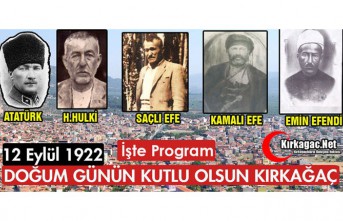 DOĞUM GÜNÜN KUTLU OLSUN KIRKAĞAÇ