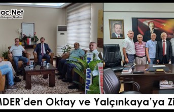 KİMMDER’DEN OKTAY ve YALÇINKAYA’YA ZİYARET