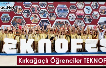 KIRKAĞAÇLI ÖĞRENCİLER TEKNOFEST’TE