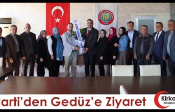 AK PARTİ’DEN GEDÜZ’E ZİYARET