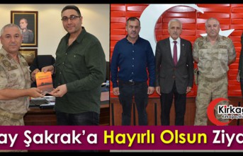 ALBAY ŞAKRAK’A “HAYIRLI OLSUN” ZİYARETİ