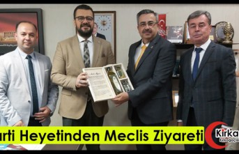 GEDÜZ, SEVGEN ve GÜNGÖR'DEN MECLİSE ZİYARET