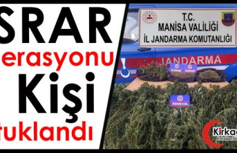 KIRKAĞAÇ’TA ESRAR OPERASYONU 3 KİŞİ TUTUKLANDI