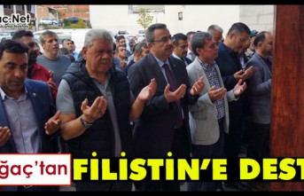 KIRKAĞAÇ’TAN FİLİSTİN’E DESTEK