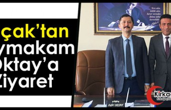 KOÇAK'TAN KAYMAKAM OKTAY'A ZİYARET