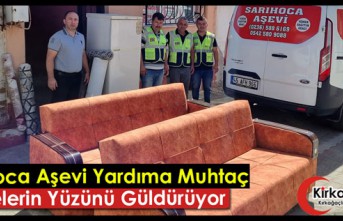 SARIHOCA AŞEVİ YARDIMA MUHTAÇ AİLELERİN YÜZÜNÜ...