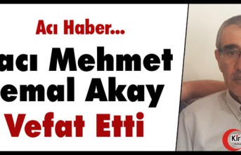 ACI HABER..MEHMET CEMAL AKAY VEFAT ETTİ