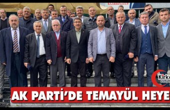 AK PARTİ'DE TEMAYÜL HEYECANI