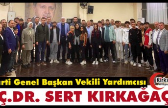 AK PARTİ MKYK ÜYESİ DOÇ. DR. SERT KIRKAĞAÇ’TA