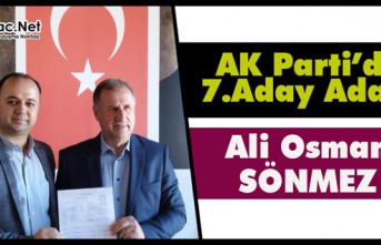 AK PARTİ’DE 7.ADAY ADAYI ALİ OSMAN SÖNMEZ