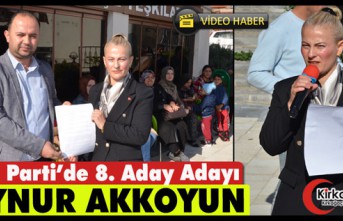 AK PARTİ’DE 8. ADAY ADAYI AKKOYUN(VİDEO)