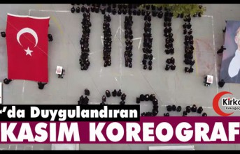 BAKIR’DA DUYGULANDIRAN 10 KASIM KOREOGRAFİSİ(VİDEO)