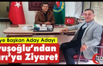 ÇAVUŞOĞLU’NDAN ÖZARI’YA ZİYARET