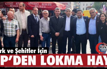 CHP’DEN “ATATÜRK ve ŞEHİTLER” İÇİN LOKMA...