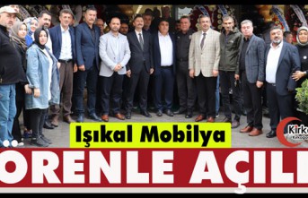 IŞIKAL MOBİLYA TÖRENLE AÇILDI