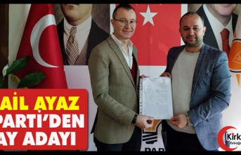 İSMAİL AYAZ AK PARTİ’DEN ADAY ADAYI