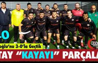 KIRKAĞAÇ ALTAY “KAYAYI” PARÇALADI 3-0