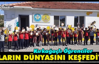 KIRKAĞAÇLI ÖĞRENCİLER ARILARIN DÜNYASINI KEŞFEDİYOR