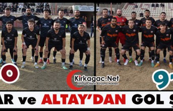 ACAR ve ALTAY’DAN GOL ŞOV 