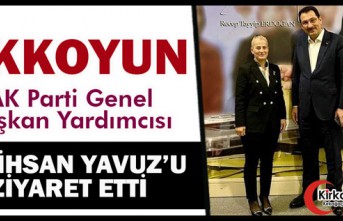 AKKOYUN, ALİ İHSAN YAVUZ’U ZİYARET ETTİ