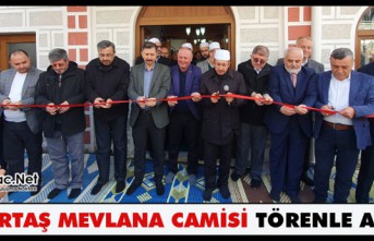 DEMİRTAŞ MEVLÂNA CAMİSİ TÖRENLE AÇILDI