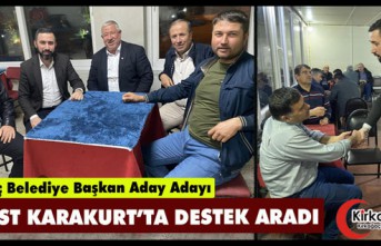 DÜRÜST KARAKURT’TA DESTEK ARADI