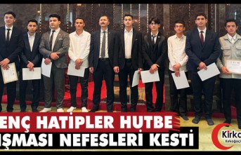 GENÇ HATİPLER HUTBE YARIŞMASI NEFESLERİ KESTİ