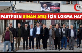 İYİ PARTİ İLÇE TEŞKİLATI "SİNAN ATEŞ" İÇİN LOKMA HAYRI DÜZENLEDİ