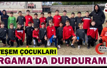 MUHTEŞEM ÇOCUKLARI BERGAMA’DA DURDURAMADI 1-0