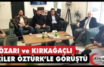 ÖZARI ve KIRKAĞAÇLI ÇİFTÇİLER ÖZTÜRK’LE...