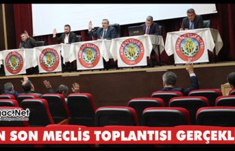 YILIN SON MECLİS TOPLANTISI YAPILDI