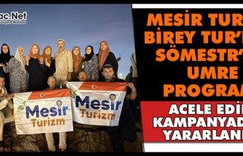 45MESİR TURİZM BİREY TUR’DAN SÖMESTR UMRE PROGRAMI