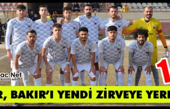 ACAR İDMAN, BAKIR’I YENDİ LİDERLİĞE YÜKSELDİ 1-0