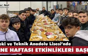 KARNE HAFTASI ETKİNLİKLERİ BAŞLADI