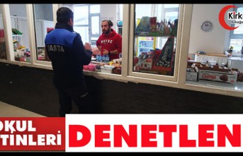 OKUL KANTİNLERİ DENETLENDİ