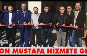 SALON MUSTAFA TÖRENLE HİZMETE GİRDİ