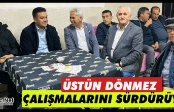 DÖNMEZ ÇALIŞMALARINI SÜRDÜRÜYOR