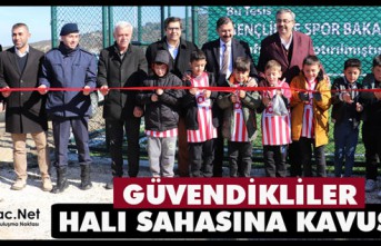 GÜVENDİK'LİLER HALI SAHASINA KAVUŞTU