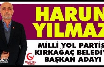 HARUN YILMAZ(MİLLİ YOL PARTİSİ BELEDİYE BAŞKAN ADAYI)