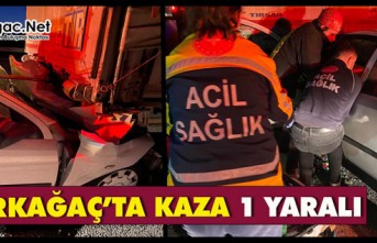 KIRKAĞAÇ’TA KAZA 1 YARALI