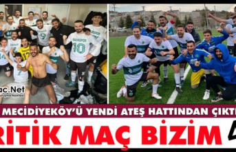 MECİDİYEKÖY’Ü YENDİK ATEŞ HATTINDAN ÇIKTIK...