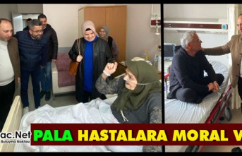 PALA "HASTALARA" MORAL VERDİ