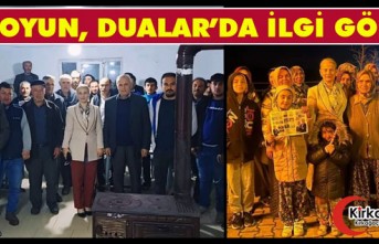 BBP ADAYI AKKOYUN, DUALAR’DA İLGİ GÖRDÜ