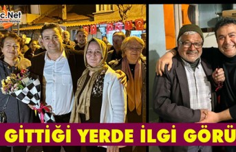 DÖNMEZ, HER GİTTİĞİ YERDE İLGİ GÖRÜYOR