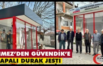 DÖNMEZ’DEN GÜVENDİK’E KAPALI DURAK JESTİ