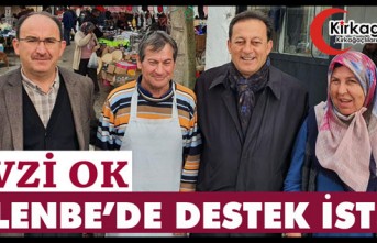 "FEVZİ OK" GELENBE’DE DESTEK İSTEDİ