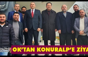 FEVZİ OK'TAN PROF. DR KONURALP’E ZİYARET